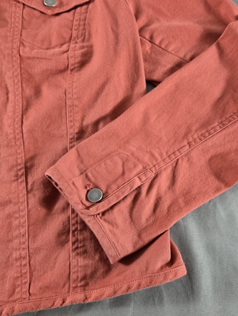 Pendleton Coral Button-Front Jean Jacket - Picture 3 of 6